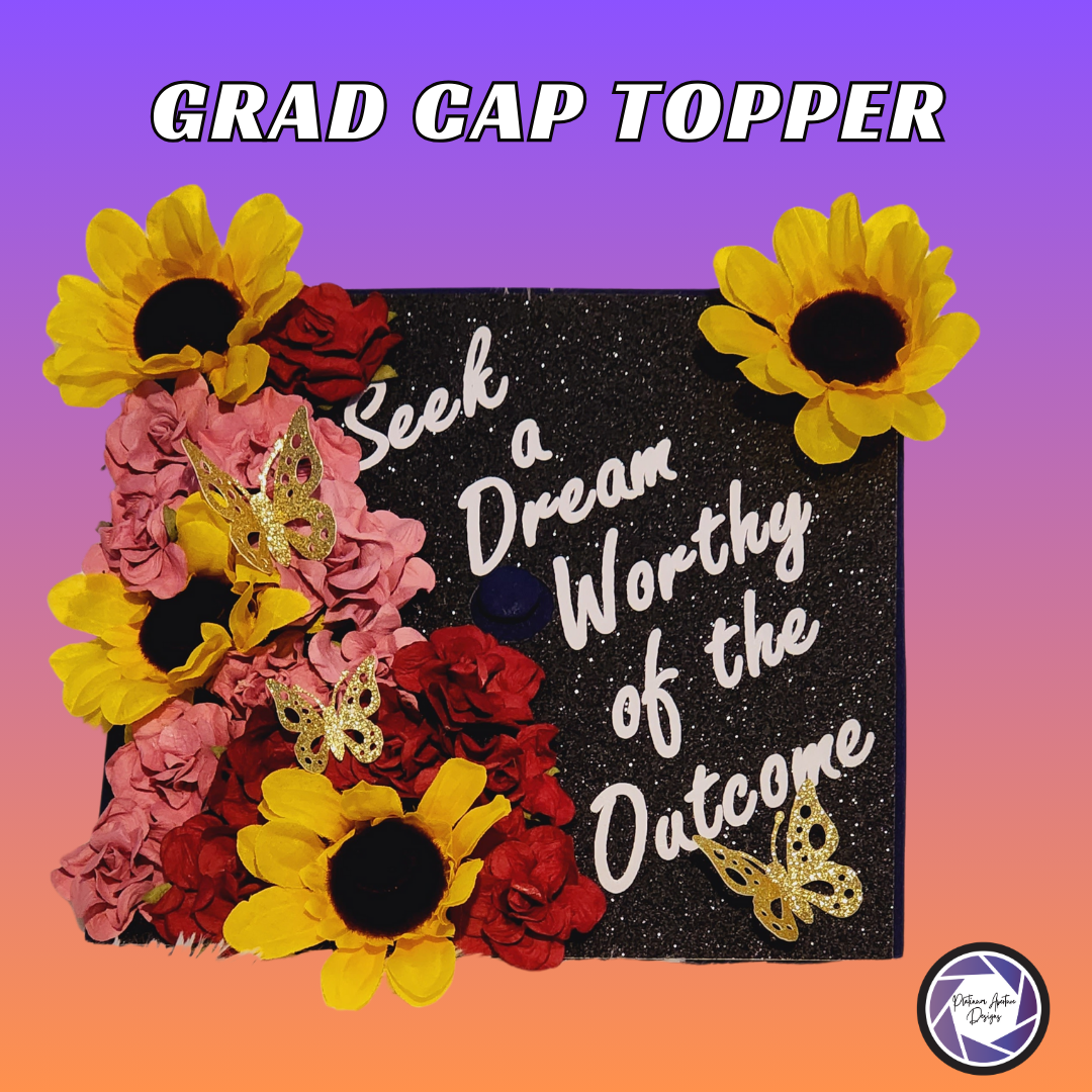 Personalized Grad Cap Topper