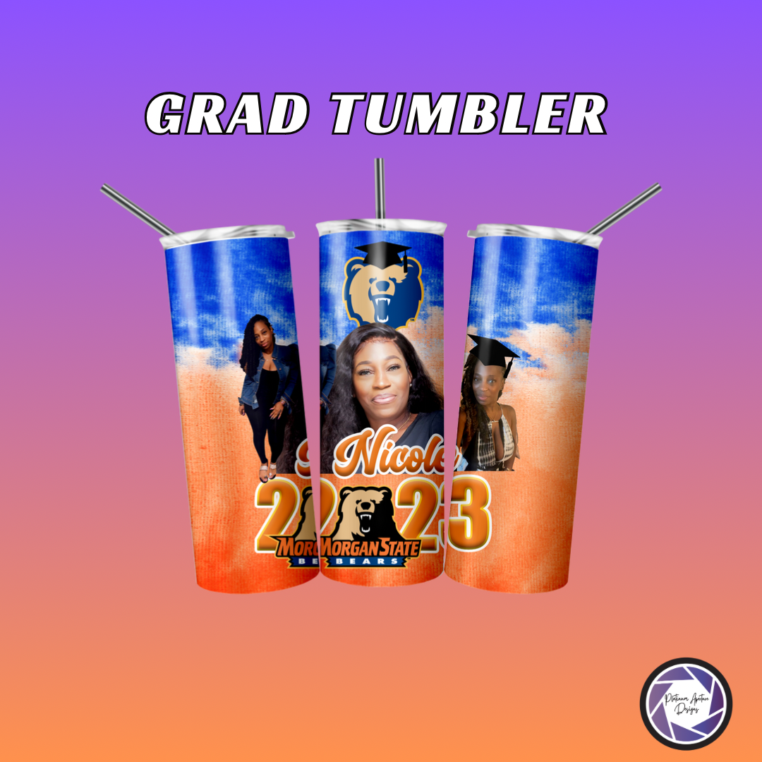 Personalized Grad 20 oz Tumbler
