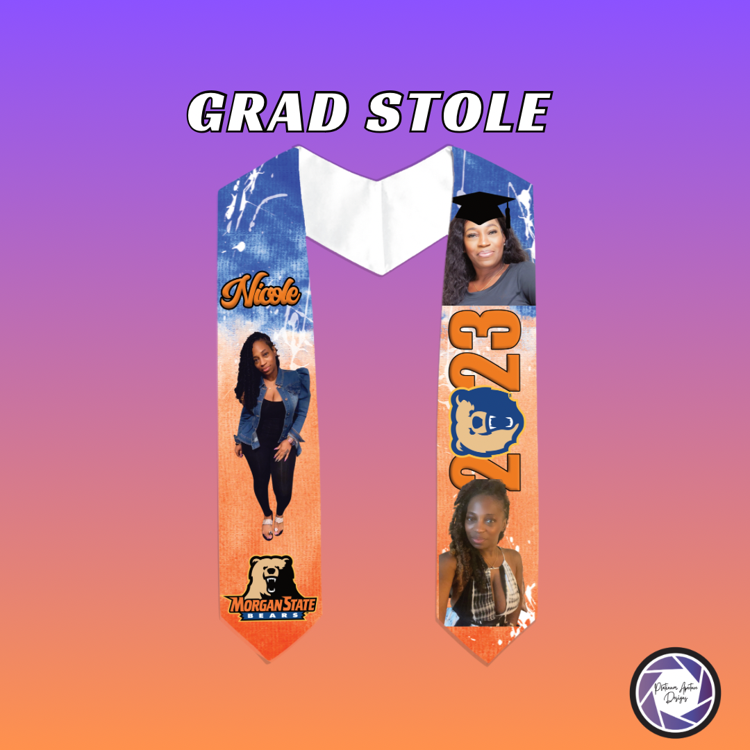 Personalized Grad Stole