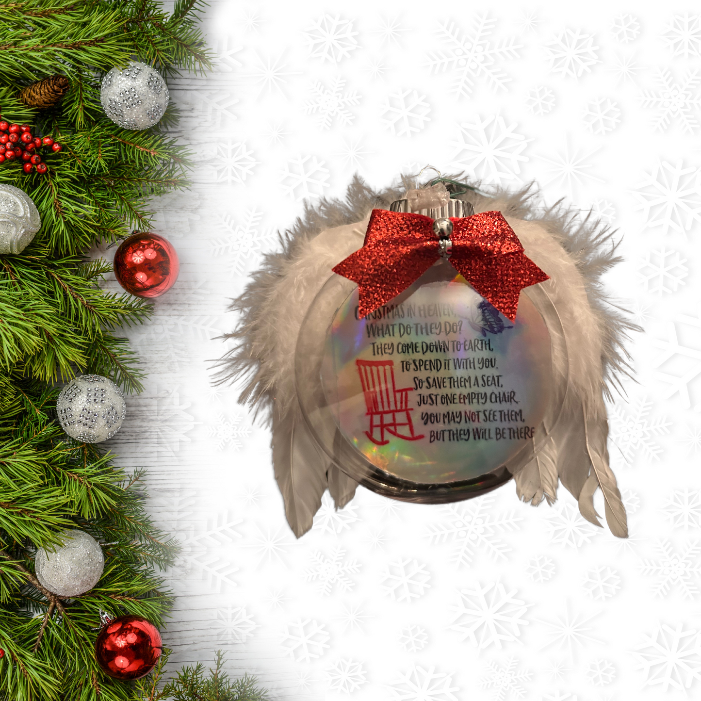 Custom memorial ornaments