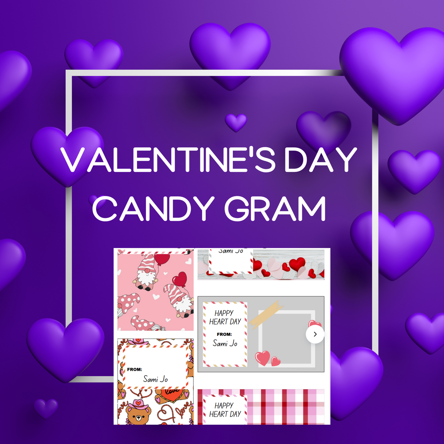 Valentine's Day Candy Gram