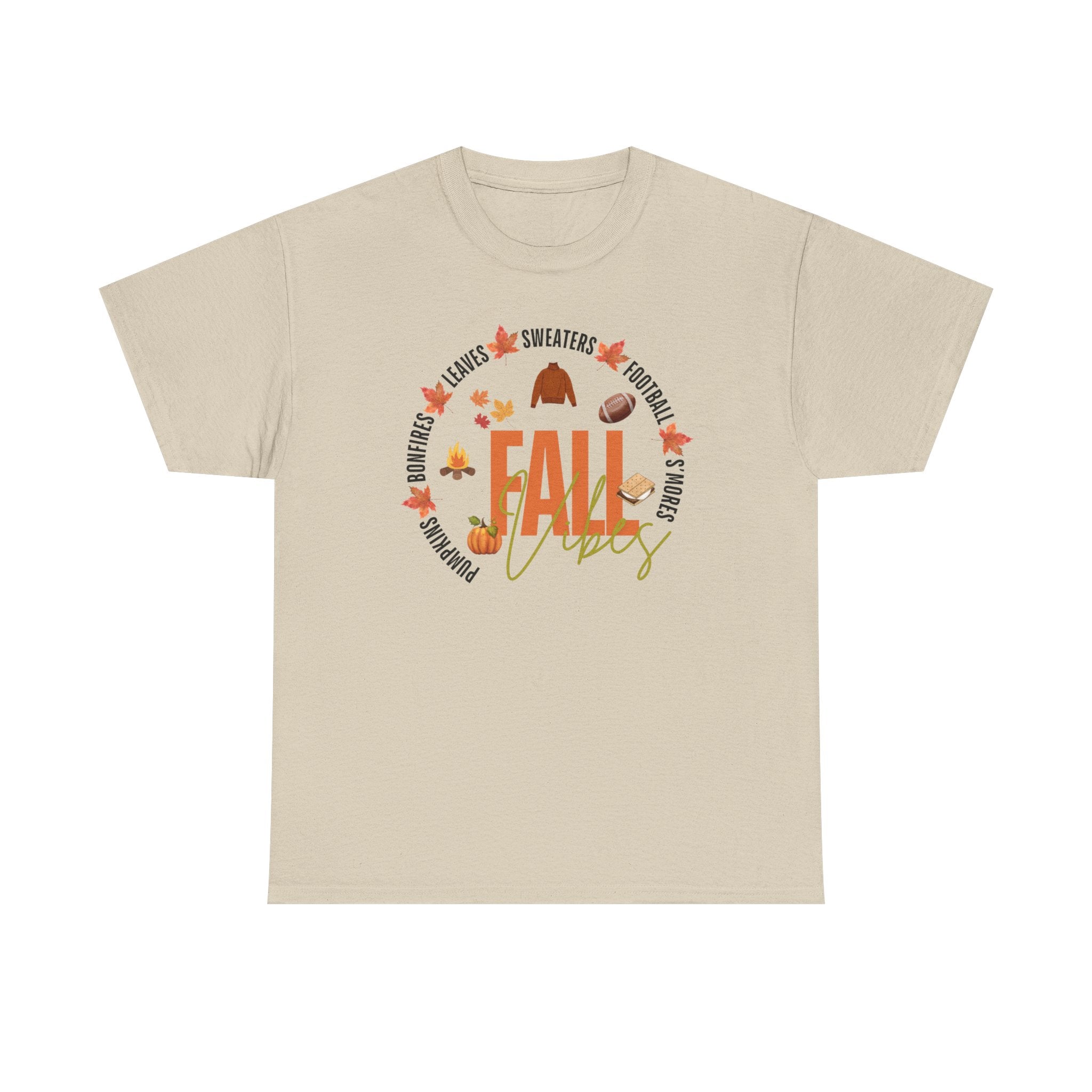 Fall Vibes Unisex T-Shirt, Cozy Autumn Tee, Thanksgiving Gift, Seasonal Outfit