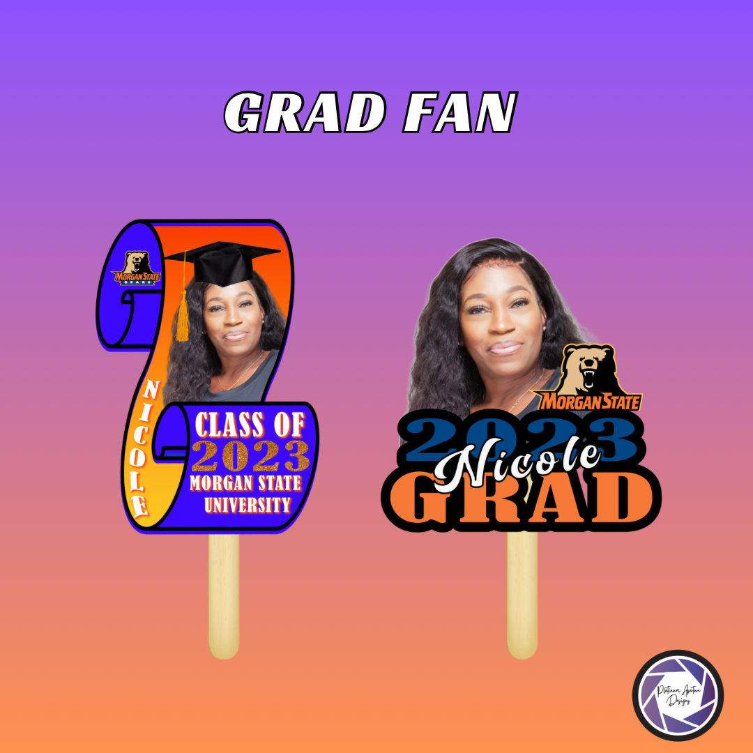 Custom Grad Fan – Platinum Aperture Designs