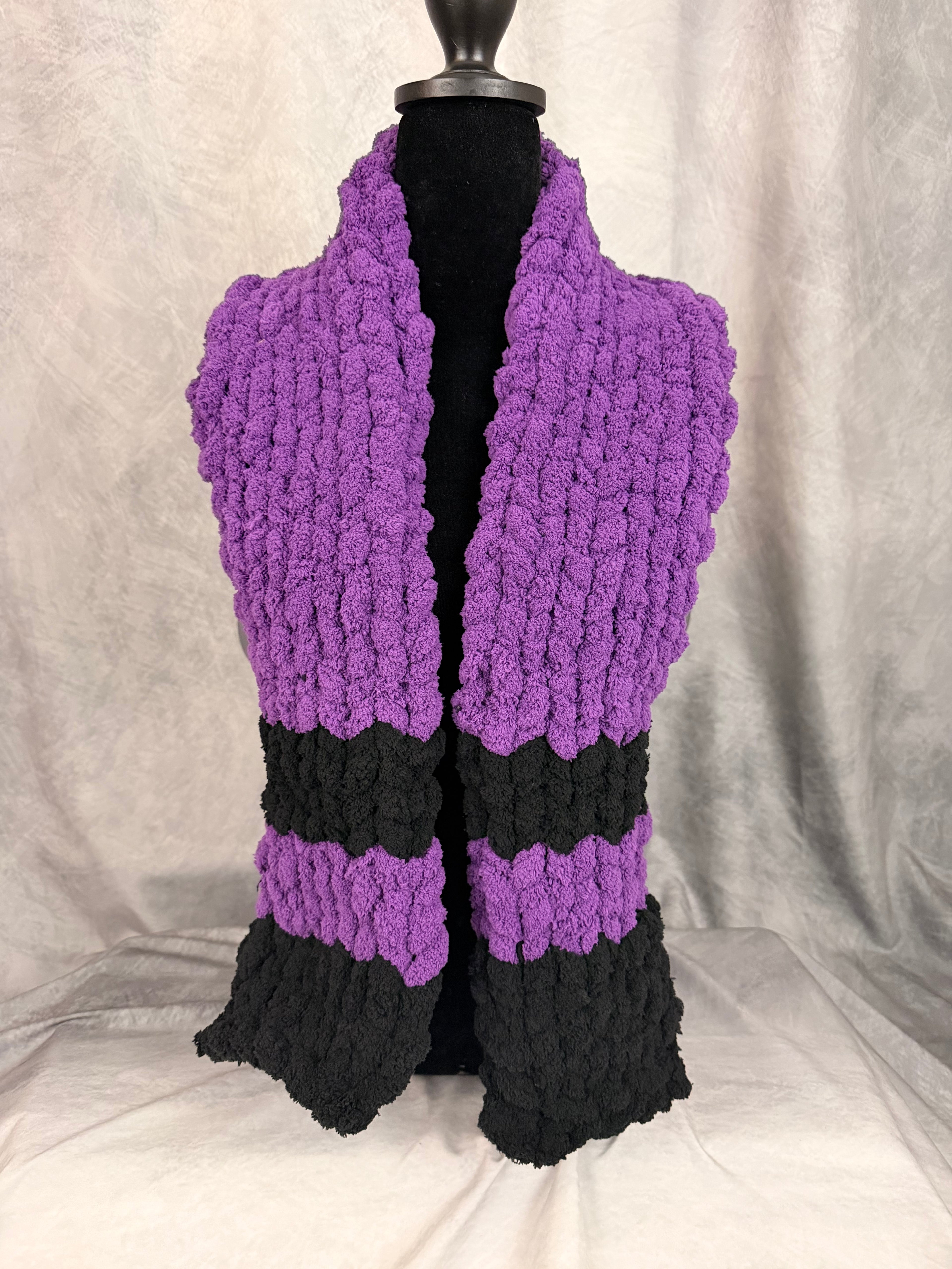 Hand-Knit Cozy Scarf