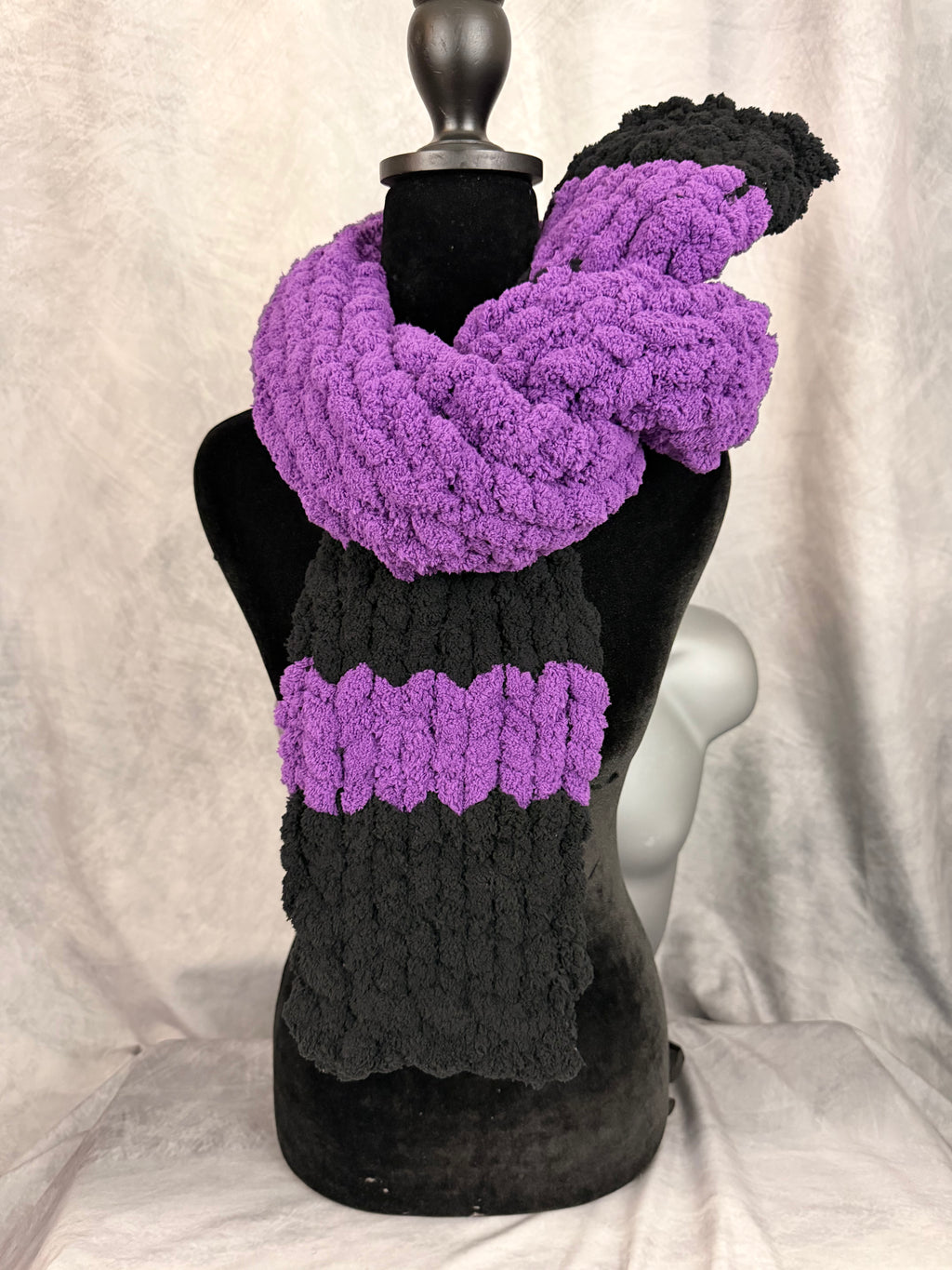 Hand-Knit Cozy Scarf