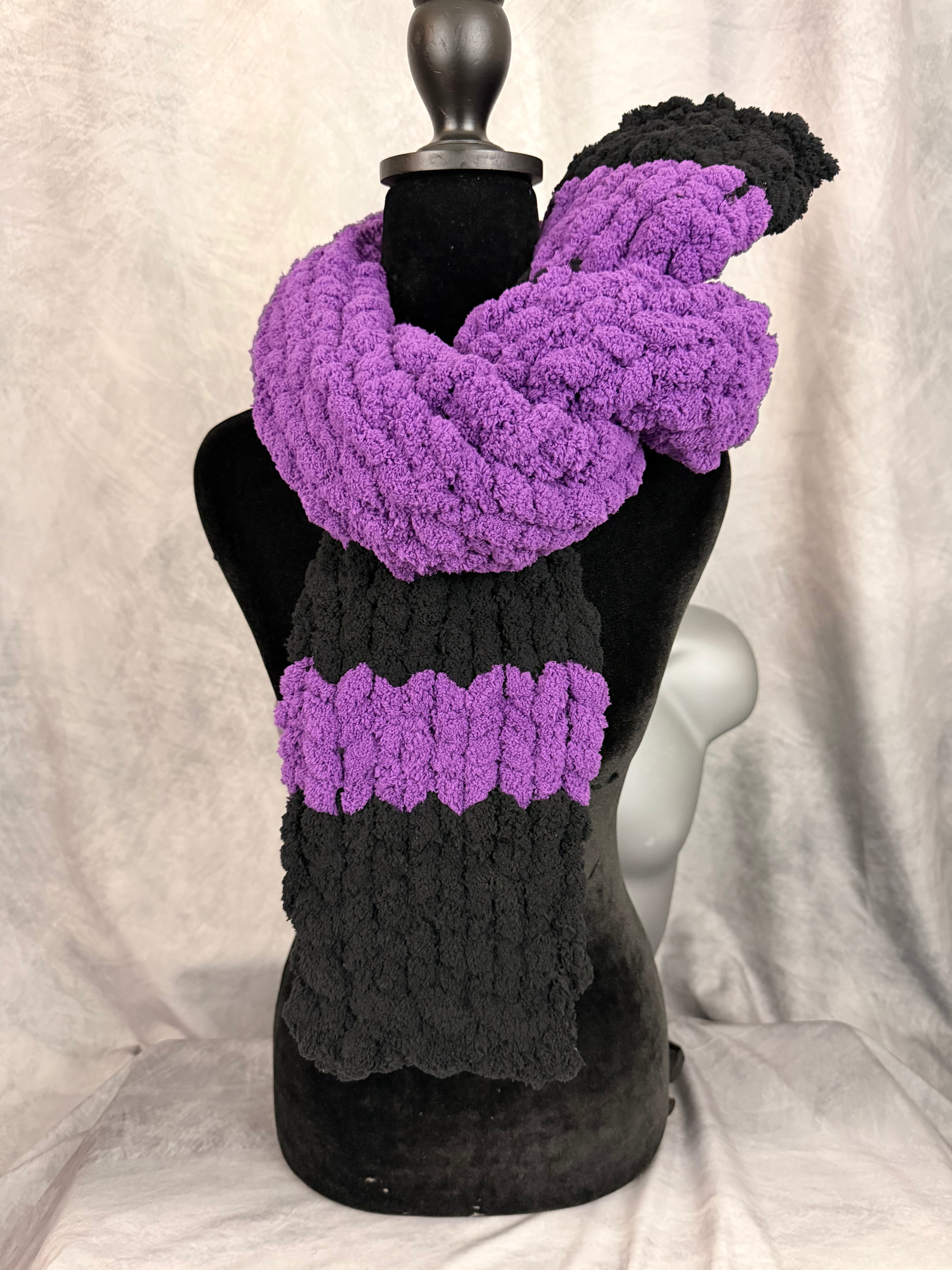 Hand-Knit Cozy Scarf